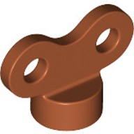 Lego klíček, tmavě oranžová (6316320, 6395757)